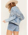 Image #5 - Wrangler Women's Throwback Fringe Jacket, Blue, hi-res