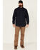 Image #2 - Ariat Men's FR Featherlight Long Sleeve Button Down Work Shirt - Tall , Navy, hi-res