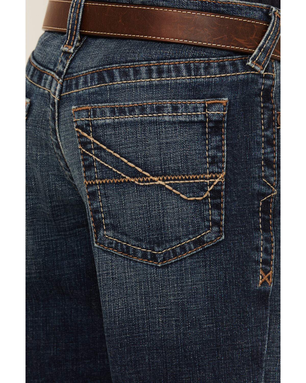 Image #4 - Ariat Boys' Relaxed Bootcut Denim Jeans, , hi-res
