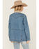 Image #4 - Wrangler Retro Women's Light Wash Denim Cinched Jacket, Blue, hi-res