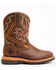 Image #2 - Cody James Men's 10" Disruptor Tyche Chill Zone Soft Pull-On Work Boots - Soft Toe, Brown, hi-res