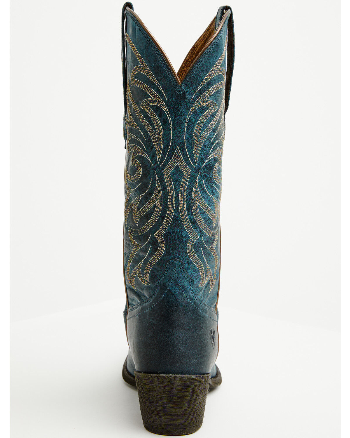 Image #5 - Ariat Women's Heritage Western Western Boots - Round Toe, Blue, hi-res