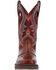 Image #4 - Durango Men's Rebel Performance Western Boots - Square Toe, Pecan, hi-res