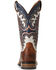 Image #3 - Ariat Men's Bushrider Full-Grain Western Performance Boot - Broad Square Toe, Brown, hi-res