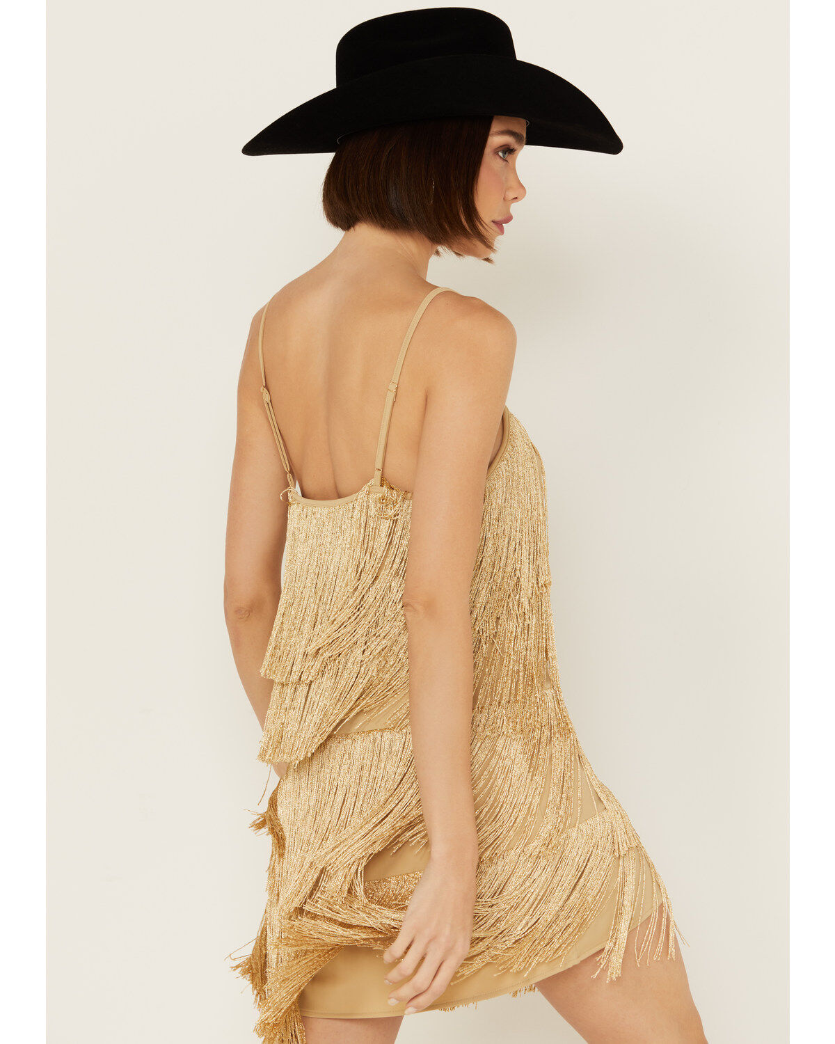 Image #4 - Show Me Your Mumu Women's Buchanan Fringe Mini Dress, , hi-res