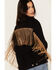 Image #4 - The Harley Jacket by Daniel Diamond: Women's Black Denim Jacket with Gold Fringe, Black, hi-res