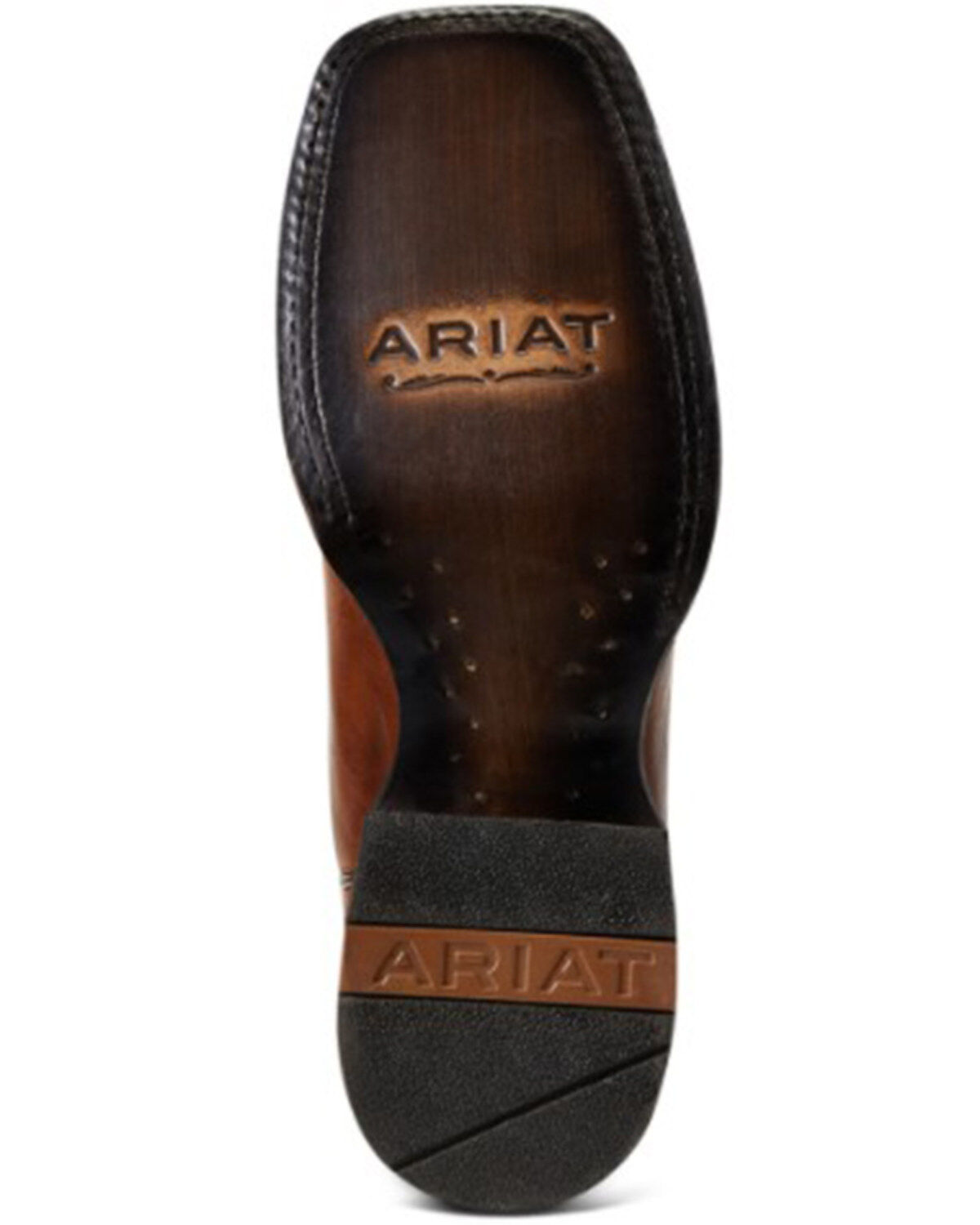 Image #5 - Ariat Women&rsquo;s Patriot Crackled American Flag Western Performance Boots &ndash; Broad Square Toe, Brown, hi-res