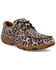 Image #1 - Twisted X Women's Cheetah Print Boat Shoe Driving Mocs , Leopard, hi-res