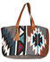 Image #1 - Scully Women's Southwestern Serape Wool Handbag Tote, Multi, hi-res