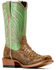 Image #1 - Ariat Women's Exotic Python Futurity Dash Western Boots - Square Toe, Honey, hi-res