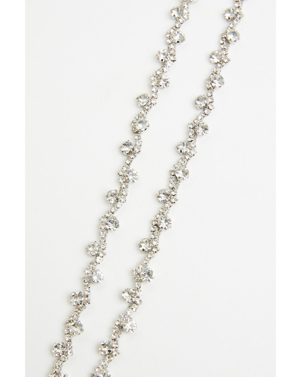 Image #3 - Shyanne Women's Rhinestone Wave Hat Band, No Color, hi-res