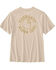 Image #1 - Carhartt Men's Relaxed Fit Lightweight Logo Short Sleeve Graphic T-Shirt, Off White, hi-res