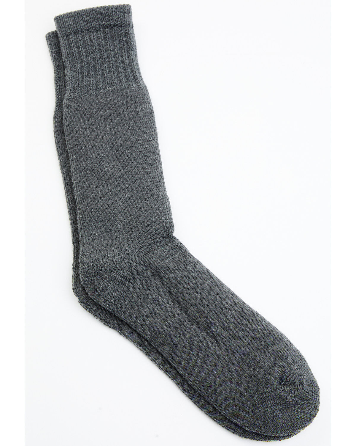 Image #1 - Cody James Men's Gray Wool Boot Sock, Light Grey, hi-res