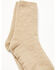 Image #2 - Cody James Men's Cozy Crew Socks , Oatmeal, hi-res