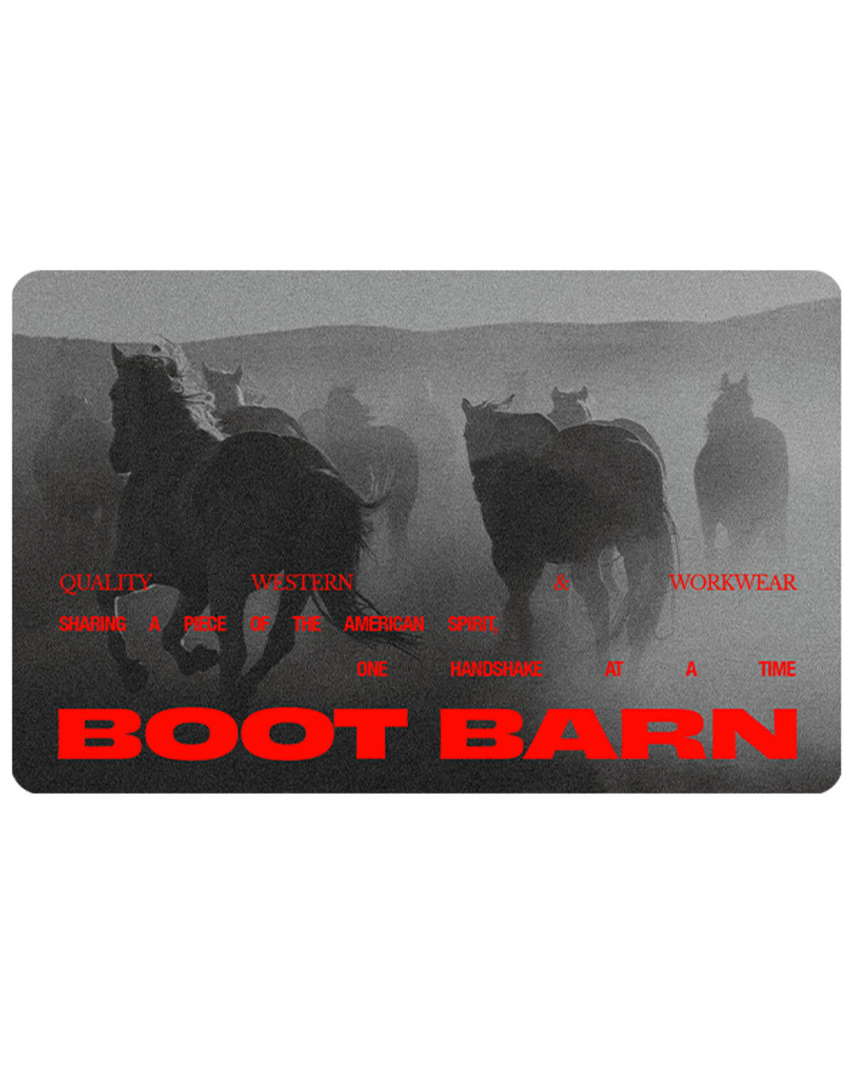 Image #1 - Boot Barn Running Horses Gift Card, No Color, hi-res