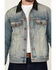 Image #3 - Moonshine Spirit&reg; Men's Slasher Medium Wash Denim Jacket, Medium Wash, hi-res
