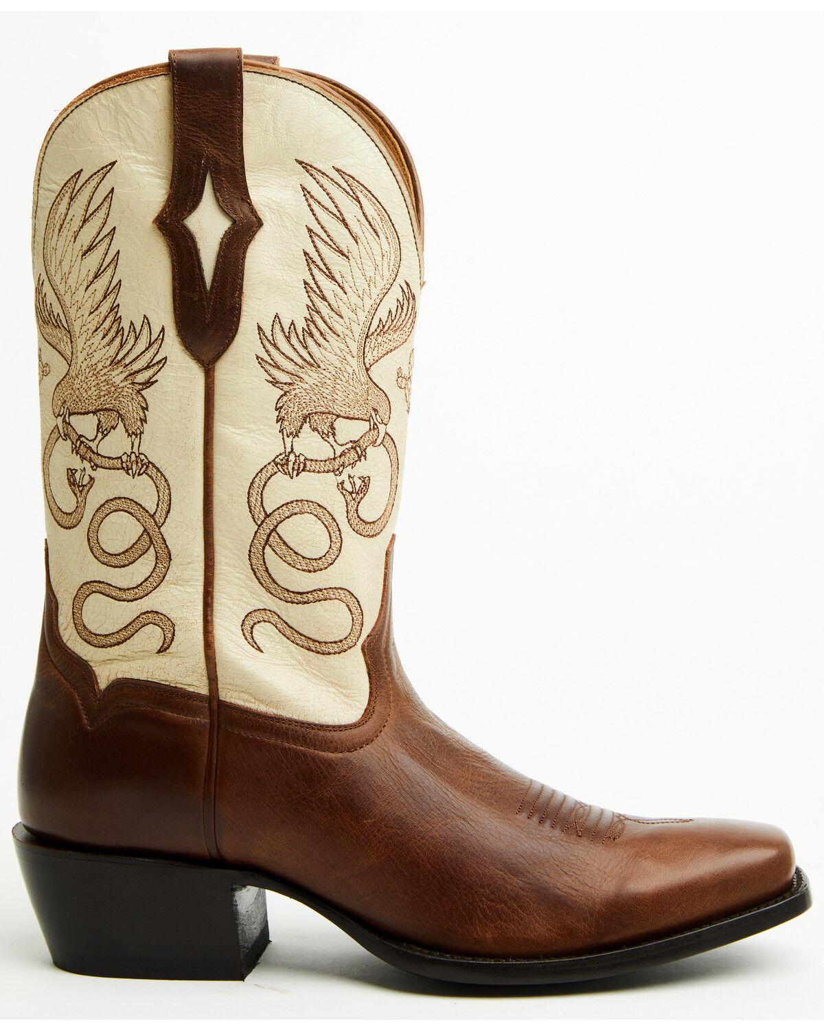 Image #2 - Moonshine Spirit&reg; Men's Oden Western Boots - Square Toe, Coyote, hi-res