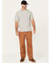 Image #1 - Lucky Brand Workwear Men's Double Knee Canvas Work Pants, Brown, hi-res