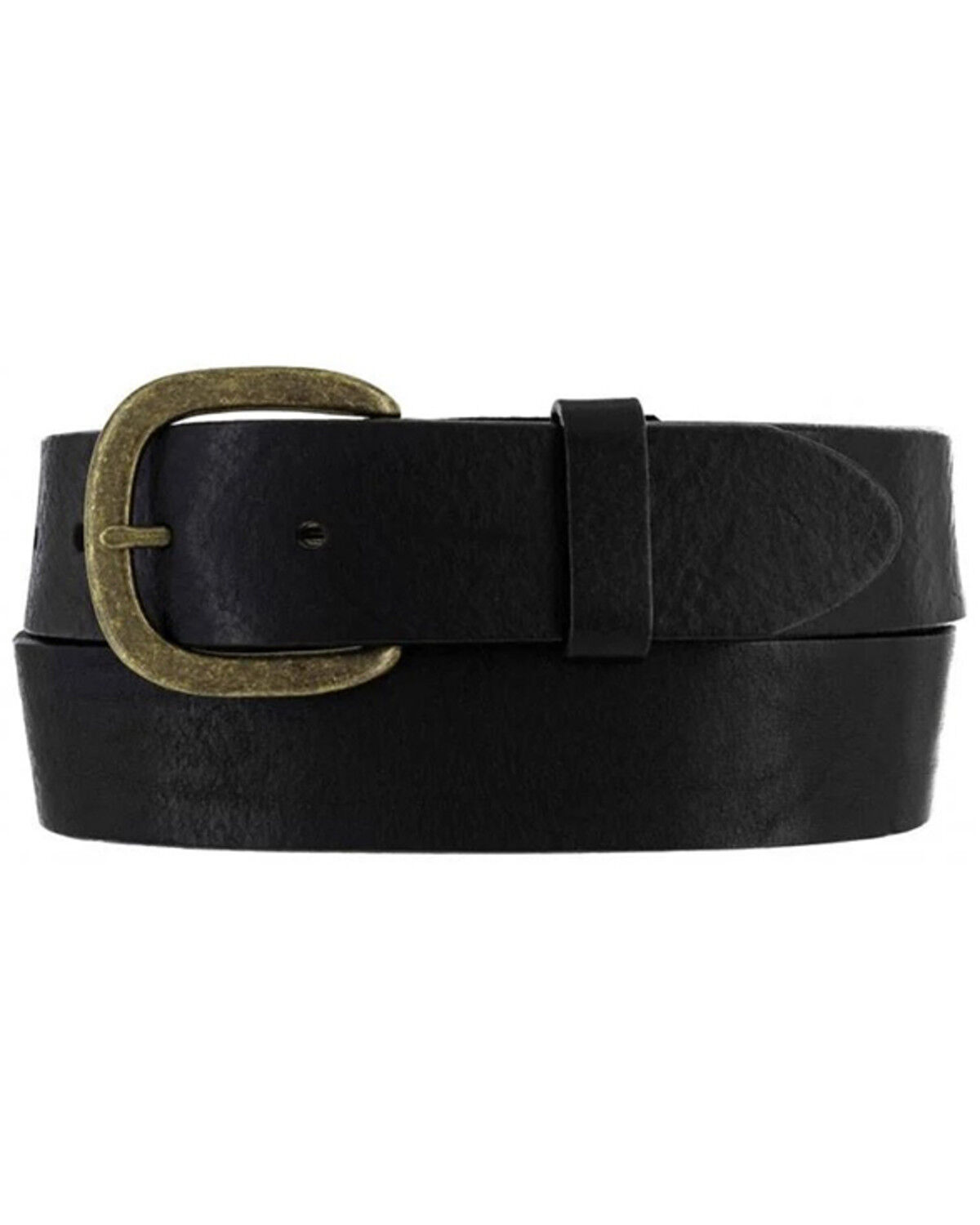 Image #2 - Justin Men's Leather Work Belt, Black, hi-res