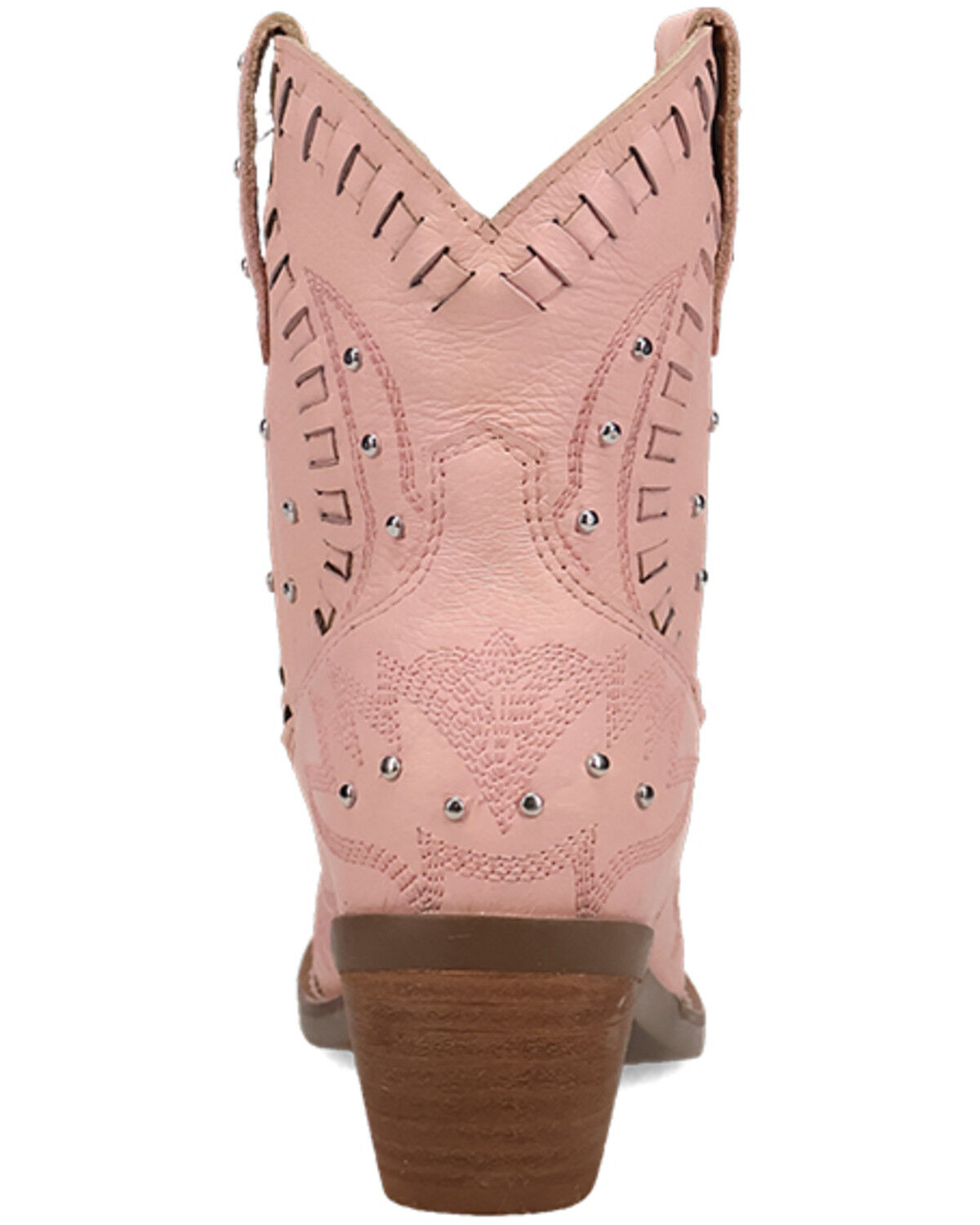 Image #5 - Dingo Girls' Precious Western Booties - Snip Toe, Pink, hi-res