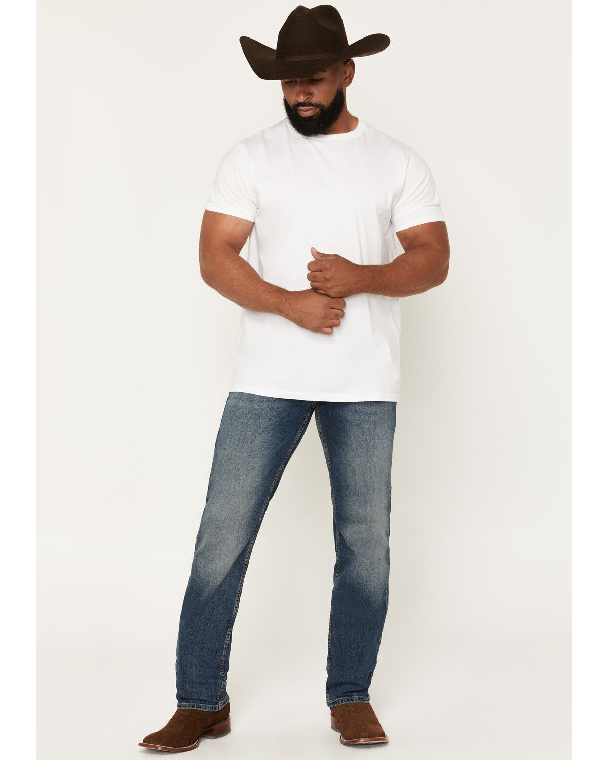 Levi's Men's 559 Dark Wash Relaxed Straight Stretch Denim Jeans, Dark Wash, hi-res