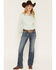 Image #1 - Ariat Women's Rainstorm Boot Cut Riding Jeans, Denim, hi-res