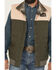 Image #3 - Cinch Men's Reversible Snap Vest, Olive, hi-res