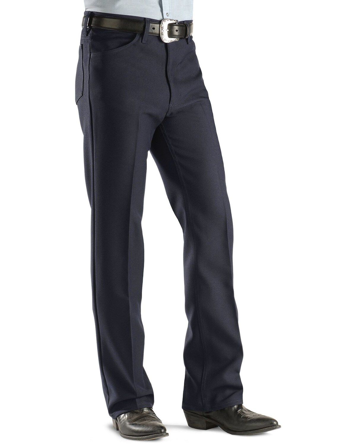 Image #2 - Wrangler Men's Wrancher Jeans, Navy, hi-res