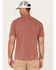 Image #4 - Carhartt Men's Relaxed Fit Midweight Short Sleeve Garment Dyed Pocket T-Shirt, Red, hi-res