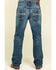 Image #1 - Ariat Men's M4 Coltrane Durango Low Rise Fashion Boot Cut Jeans, Denim, hi-res