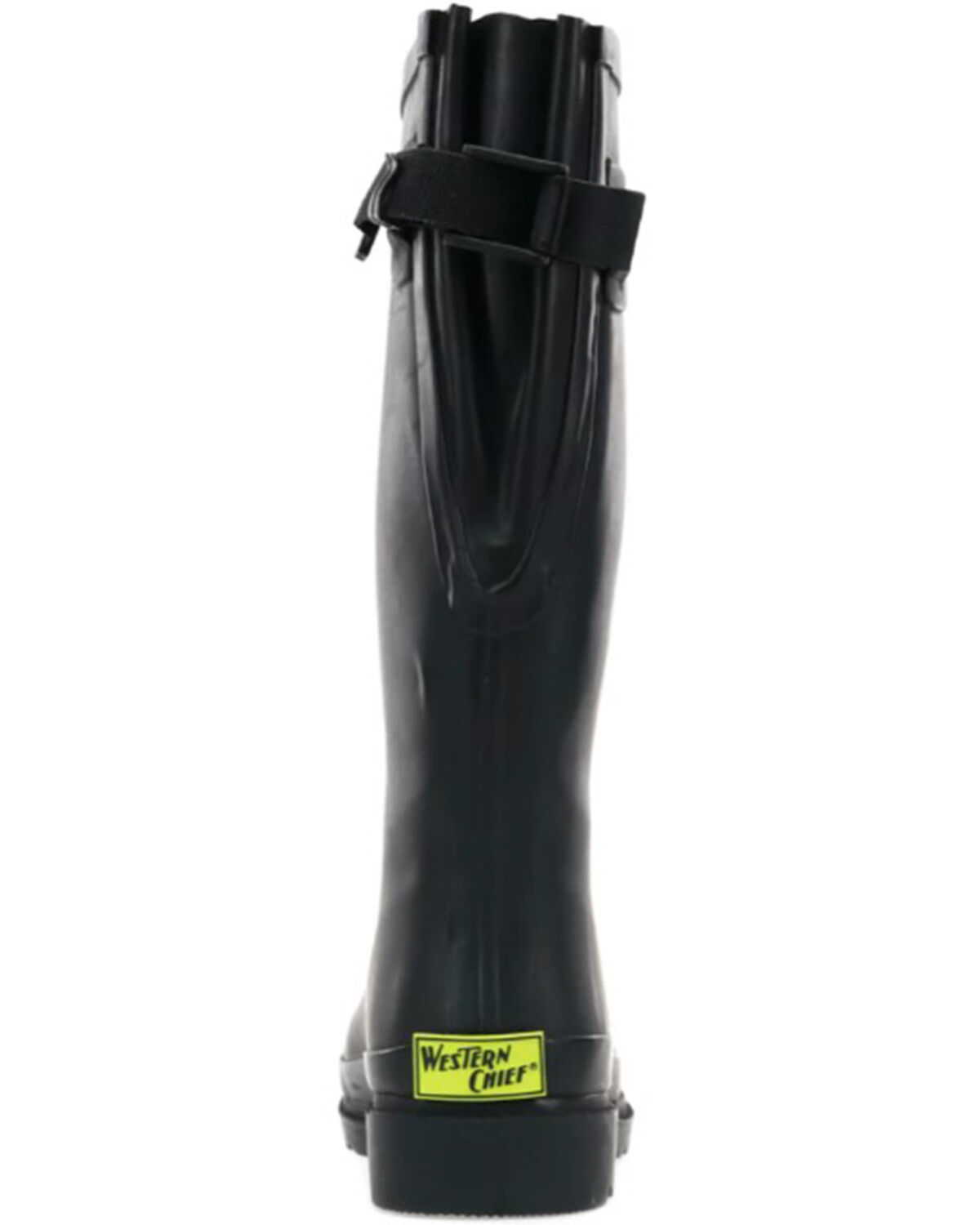 Image #5 - Western Chief Women&rsquo;s Matte Wide Calf Tall Rain Boots, Black, hi-res
