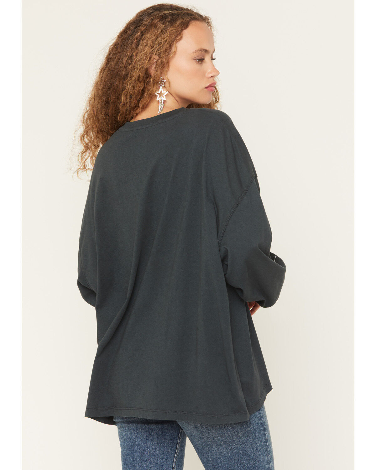 Image #4 - Daydreamer Women's 25 Long Sleeve Graphic Tee, Black, hi-res