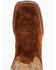 Image #6 - Laredo Men's Rigid Roughout Performance Western Boots - Broad Square Toe , Rust Copper, hi-res