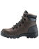 Image #3 - Avenger Men's 8225 Builder 6" Waterproof Lace-Up Work Boots - Steel Toe, Brown, hi-res