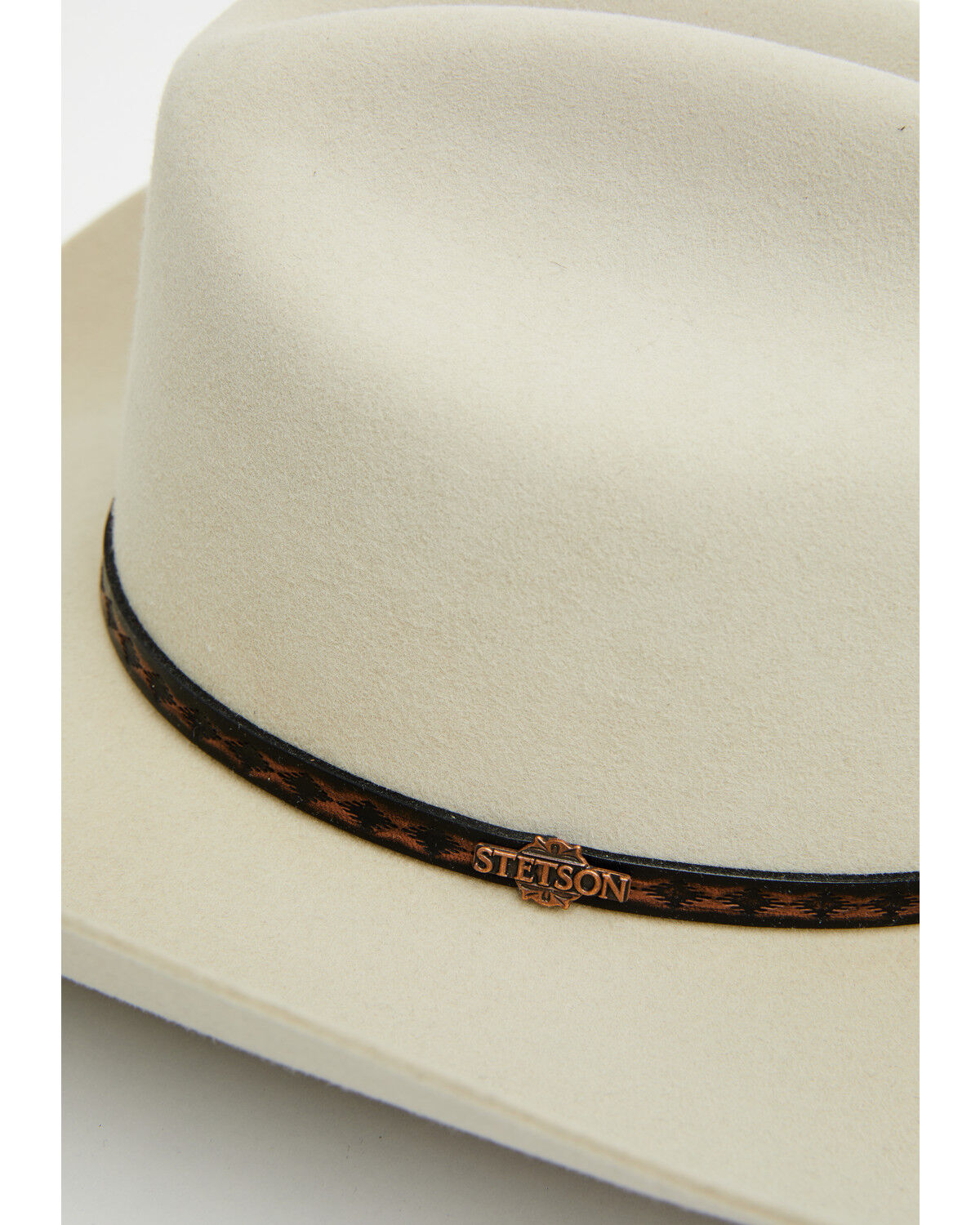 Image #2 - Stetson The Medalist Felt Cowboy Hat, Silver, hi-res