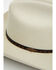 Image #2 - Stetson The Medalist Felt Cowboy Hat, Silver, hi-res