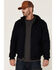 Image #1 - Hawx Men's Navy Pro Insulated Hooded Zip-Front Bomber Work Jacket , Navy, hi-res