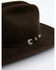 Image #2 - Stetson 6X Skyline Felt Cowboy Hat, Chocolate, hi-res
