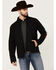Image #2 - RANK 45&reg; Men's Mexico Embroidered Seal Softshell Jacket, Black, hi-res