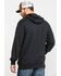 Image #2 - Wrangler Riggs Men's Terry Solid Full Zip Work Hooded Jacket , Black, hi-res