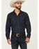 Image #1 - Cody James Black 1978&reg; Men's Mamba Dark Wash Denim Long Sleeve Button-Down Western Shirt, Dark Wash, hi-res
