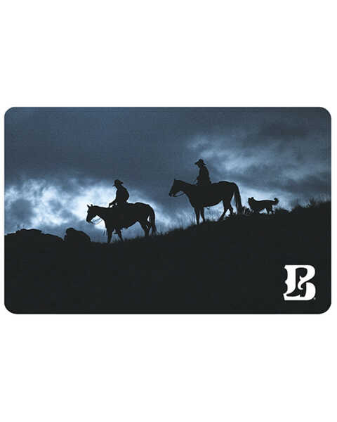 Image #1 - Boot Barn Cowboy Silhouette Gift Card , No Color, hi-res