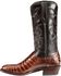 Image #3 - Lucchese Handmade 1883 Caiman Belly Cowboy Boots - Medium Toe, Sienna, hi-res