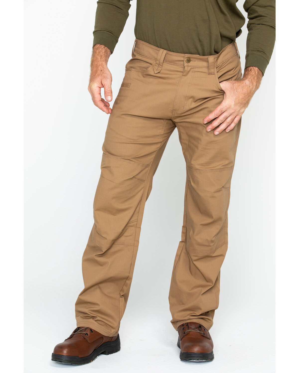 Image #1 - Hawx Men's Stretch Ripstop Utility Work Pants, , hi-res