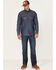 Image #1 - Ariat Men's FR M4 Boundary Low Rise Bootcut Jeans, Blue, hi-res