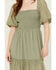 Image #3 - Flying Tomato Women's Tier Midi Dress, Sage, hi-res