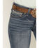 Image #2 - Ariat Women's Rainstorm Boot Cut Riding Jeans, Denim, hi-res
