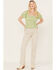 Image #2 - Sadie & Sage Women's California Girl Smocked Top, Sage, hi-res