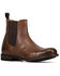 Image #1 - Frye Men's Tyler Flex Chelsea Boots - Round Toe, Brown, hi-res