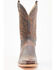 Image #4 - Moonshine Spirit Men's Cutaway Western Boots - Square Toe, Brown, hi-res